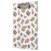 FRIENDS™ | Polka Dot Icon Pattern Klemmbrett (Links)