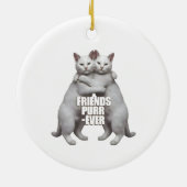 Friends Purr-Ever Keramik Ornament (Hinten)