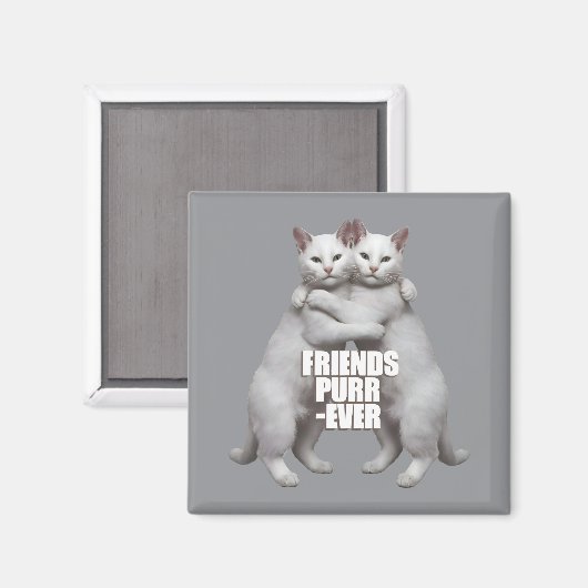 Friends Purr-Ever Magnet (Vorderseite/Rückseite)