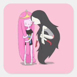 Friends Quadratischer Aufkleber