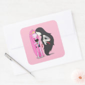 Friends Quadratischer Aufkleber (Umschlag)