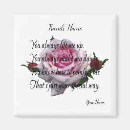 FRIENDS QUOTE MAGNET