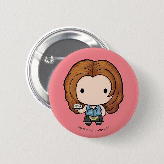 FRIENDS™ | Rachel Chibi Button (Vorne & Hinten)