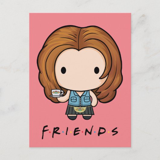 FRIENDS™ | Rachel Chibi Einladungspostkarte (Vorderseite)