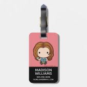 FRIENDS™ | Rachel Chibi Gepäckanhänger (Rückseite vertikal)