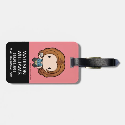 FRIENDS™ | Rachel Chibi Gepäckanhänger (Rückseite horizontal)