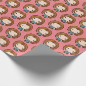 FRIENDS™ | Rachel Chibi Geschenkpapier (Ecke)
