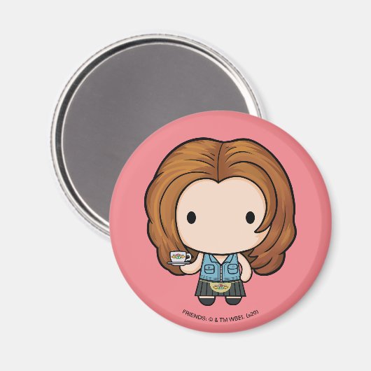 FRIENDS™ | Rachel Chibi Magnet (Vorderseite/Rückseite)