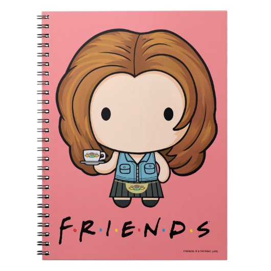 FRIENDS™ | Rachel Chibi Notizblock (Vorderseite)
