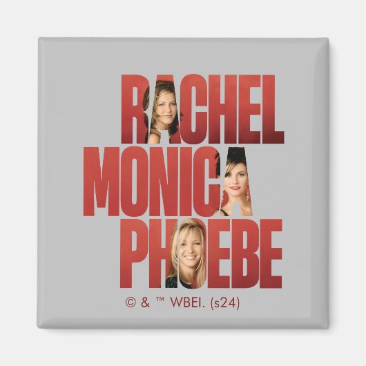 FRIENDS™ | Rachel, Monica & Phoebe Magnet (Vorne)
