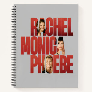 FRIENDS™ Rachel, Monica & Phoebe Notizblock