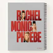 FRIENDS™ | Rachel, Monica & Phoebe Notizblock (Rückseite)