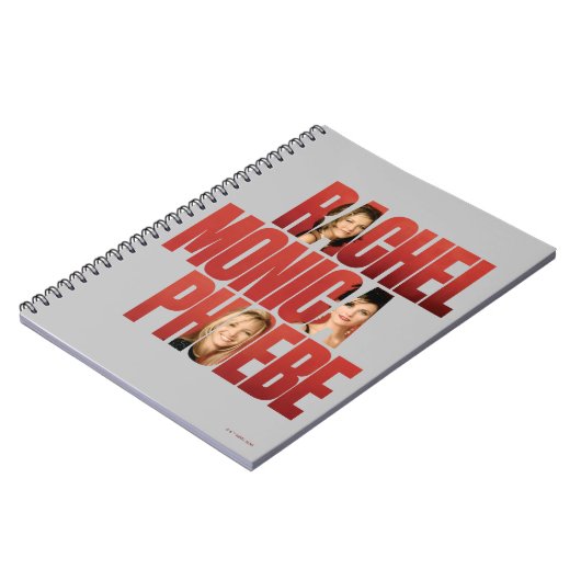 FRIENDS™ | Rachel, Monica & Phoebe Notizblock (Linke Seite)