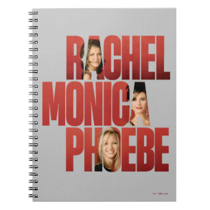 FRIENDS™ Rachel, Monica & Phoebe Notizblock