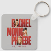 FRIENDS™ | Rachel, Monica & Phoebe Schlüsselanhänger (Rückseite)