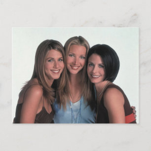 FRIENDS™ Rachel, Phoebe und Monica Einladungspostkarte