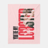 FRIENDS™ | Rachel & Ross - Du bist mein Hummer Fleecedecke (Vorderseite)