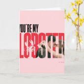 FRIENDS™ | Rachel & Ross - Du bist mein Hummer Karte (Gelbe Blume)