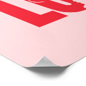 FRIENDS™ | Rachel & Ross - Du bist mein Hummer Poster (Ecke)