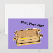 FRIENDS™ | Richtung Einladungspostkarte (Vorne/Hinten)