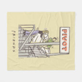 FRIENDS™ | Ross and Rachel PIVOT Fleecedecke (Vorderseite (Horizontal))