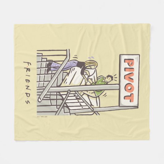 FRIENDS™ | Ross and Rachel PIVOT Fleecedecke (Vorderseite (Horizontal))
