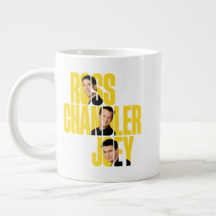 FRIENDS™ Ross, Chandler & Joey Jumbo-Tasse