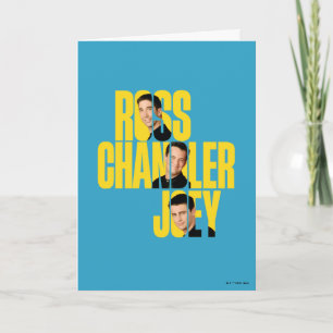FRIENDS™ Ross, Chandler & Joey Karte