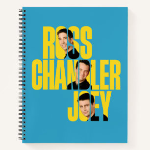FRIENDS™ Ross, Chandler & Joey Notizblock