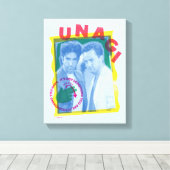 FRIENDS™ | Ross & Chandler - Unagi Leinwanddruck (Insitu (Holzboden))