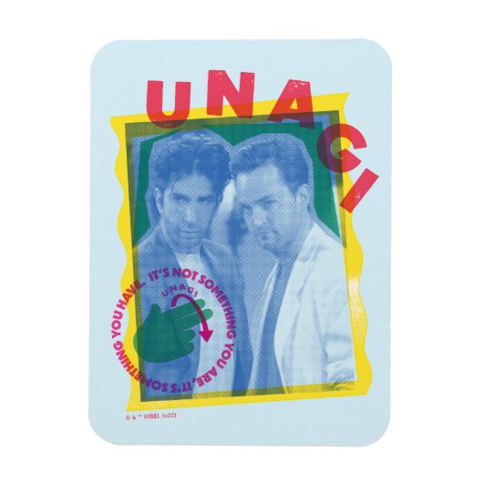 FRIENDS™ | Ross & Chandler - Unagi Magnet (Vertikal)