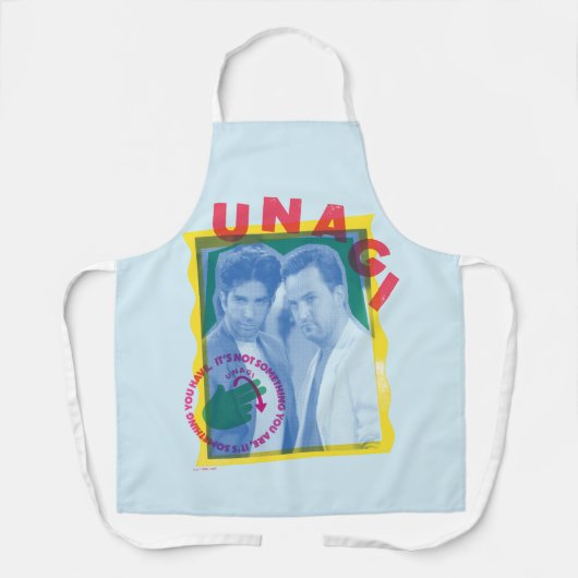 FRIENDS™ | Ross & Chandler - Unagi Schürze (Vorderseite)