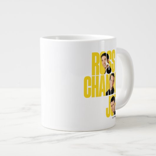 FRIENDS™ | Ross, Chandler und Joey Jumbo-Tasse (Vorderseite Rechts)