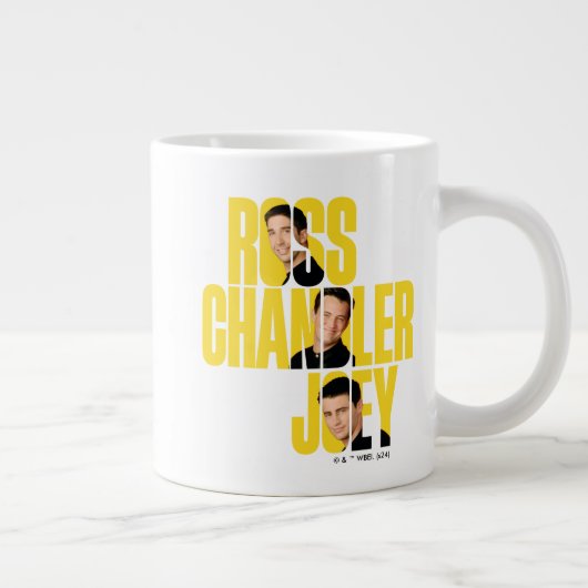 FRIENDS™ | Ross, Chandler und Joey Jumbo-Tasse (Rechts)