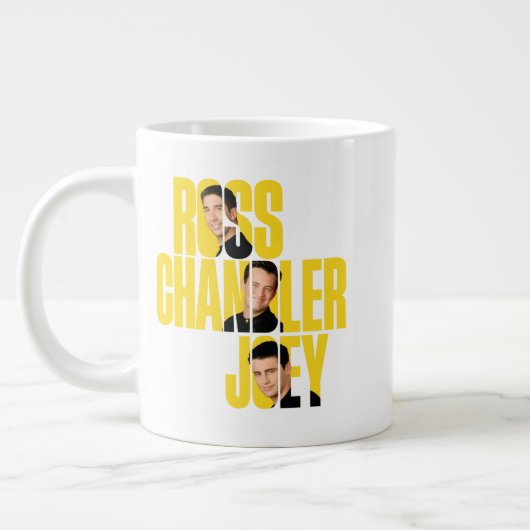 FRIENDS™ | Ross, Chandler und Joey Jumbo-Tasse (Links)