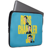 FRIENDS™ | Ross, Chandler und Joey Laptopschutzhülle (Vorne Rechts)