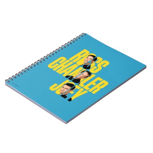 FRIENDS™ | Ross, Chandler und Joey Notizblock (Linke Seite)