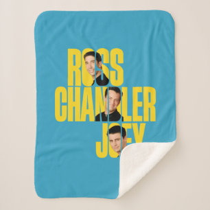 FRIENDS™ Ross, Chandler und Joey Sherpadecke