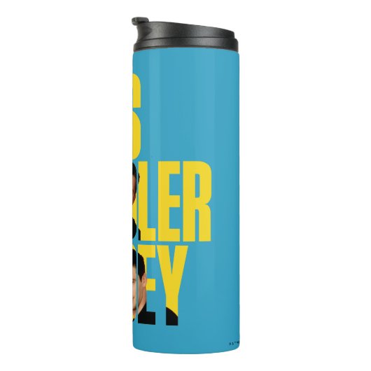 FRIENDS™ | Ross, Chandler und Joey Thermosbecher (Nach rechts gedreht)