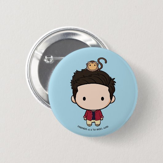 FRIENDS™ | Ross Chibi Button (Vorne & Hinten)