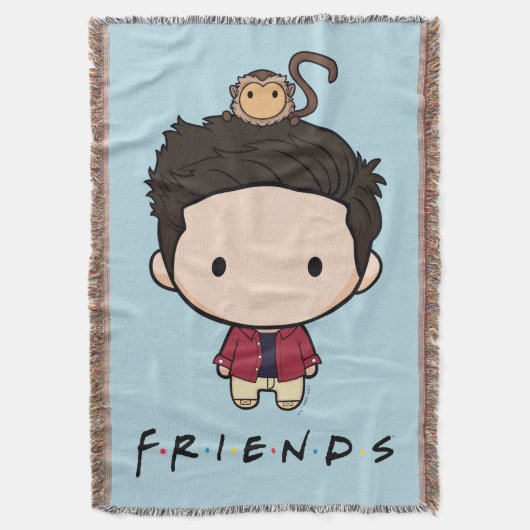 FRIENDS™ | Ross Chibi Decke (Vorderseite Vertikal)