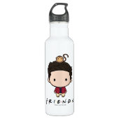 FRIENDS™ | Ross Chibi Edelstahlflasche (Vorderseite)