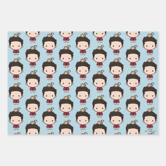 FRIENDS™ | Ross Chibi Geschenkpapier Set (Vorderseite 3)