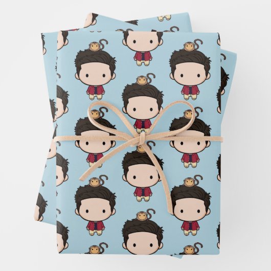 FRIENDS™ | Ross Chibi Geschenkpapier Set (Beispiel)