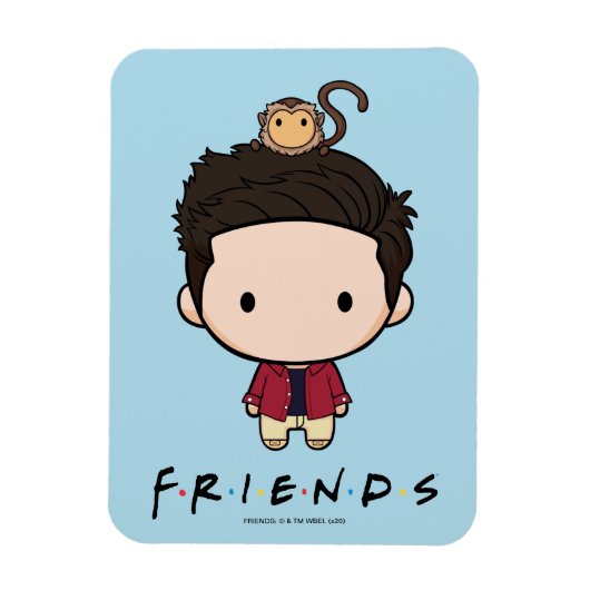 FRIENDS™ | Ross Chibi Magnet (Vertikal)