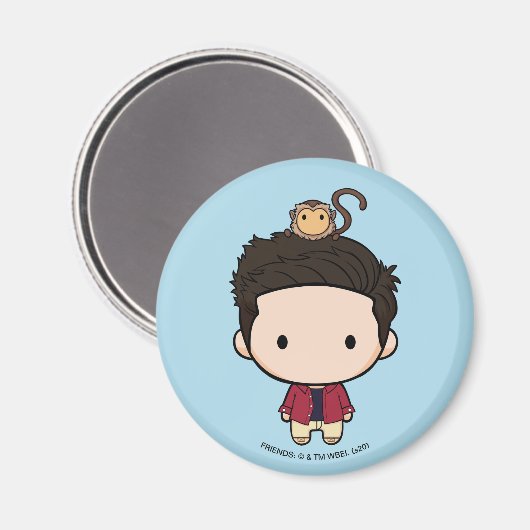 FRIENDS™ | Ross Chibi Magnet (Vorderseite/Rückseite)
