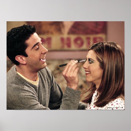 FRIENDS™ | Ross macht Rachel's Makeup Poster (Vorne)