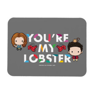 FRIENDS™ Ross & Rachel Hummer Chibi Magnet