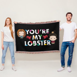 FRIENDS™   Ross & Rachel Lobster Chibi Decke