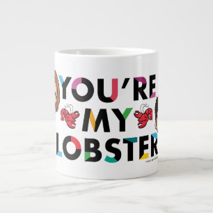 FRIENDS™   Ross & Rachel Lobster Chibi Jumbo-Tasse